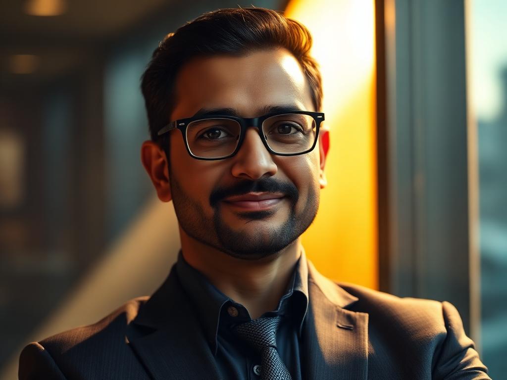 Insurance advisor portrait